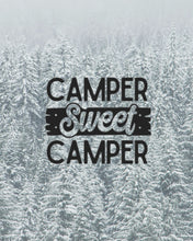 Load image into Gallery viewer, Camper Sweet Camper Decal, Car Sticker, Car Decal, Bumper Sticker, Computer Decal, Camper Decal, Trailer Decal
