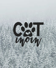 Load image into Gallery viewer, Cat Mom, Car Decal, Car Sticker, Vinyl Decal, Mom of cats, #catmom