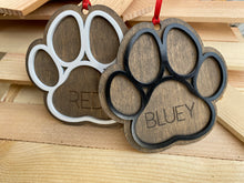 Load image into Gallery viewer, Paw Christmas Ornaments
