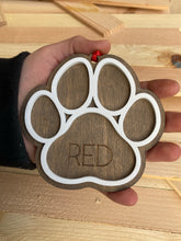 Load image into Gallery viewer, Paw Christmas Ornaments