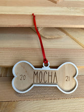 Load image into Gallery viewer, Dog Bone Ornament