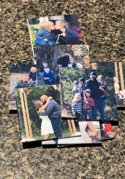 THREE (3) MAGNET BUNDLE - 2"x2" Personalized Photo Magnet