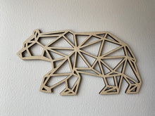 Load image into Gallery viewer, ‘Walking Bear’ Geometrical Animal Cutout
