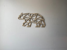 Load image into Gallery viewer, ‘Walking Bear’ Geometrical Animal Cutout
