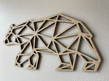 Load image into Gallery viewer, ‘Walking Bear’ Geometrical Animal Cutout
