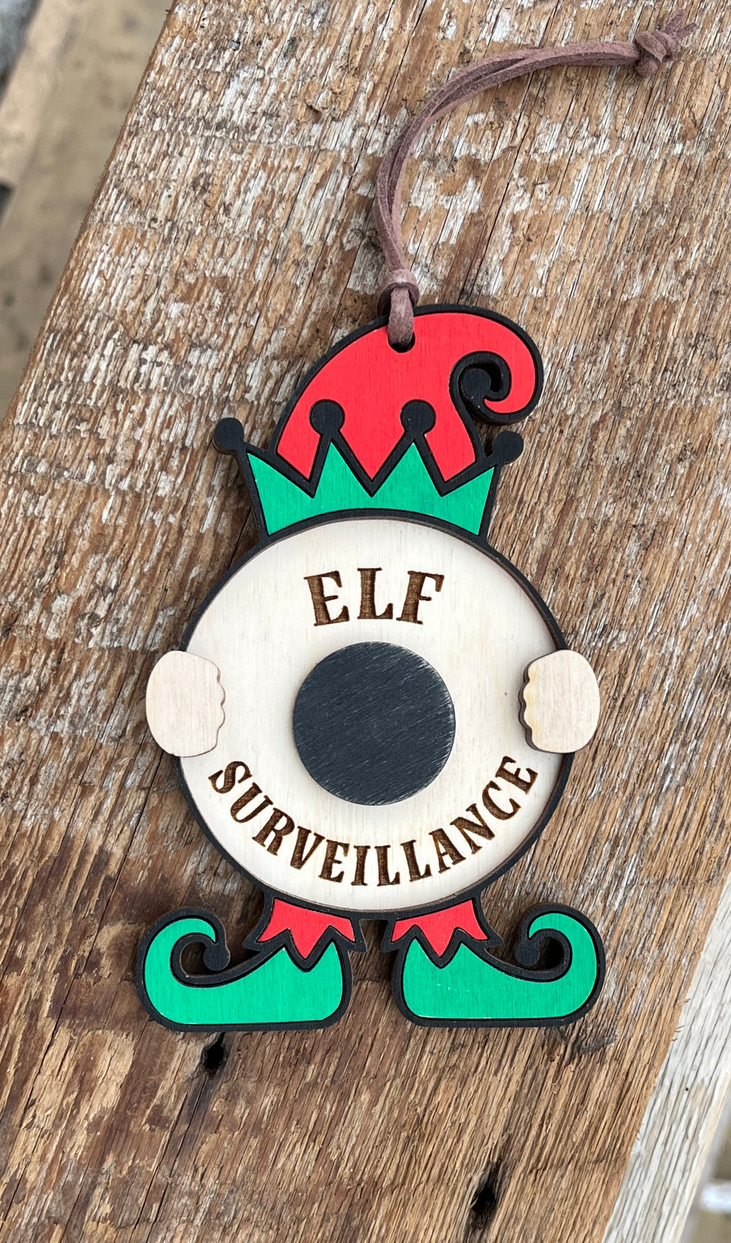 Elf Surveillance Ornament